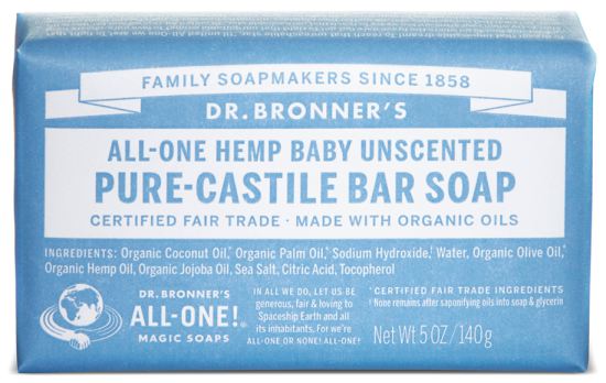 Pure-Castile Soap Eucalyptus 140 Gr