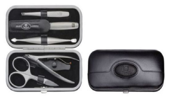 Case With Mouthpiece, Skin Legitimate, Black, 5 Pieces