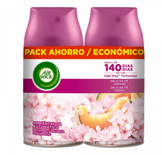 Freshmatic Duplo Air freshener Replacement summer Delights 250 ml Freshmatic Duplo Air freshener Replacement summer Delights 250 ml