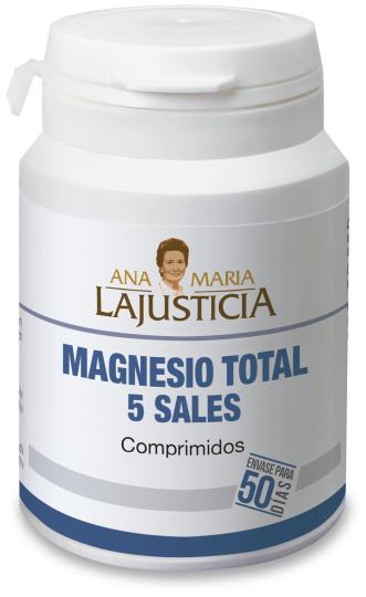 Ana Mar&iacute;a Lajusticia Total Magnesium 5 Salts 100 Tablets
