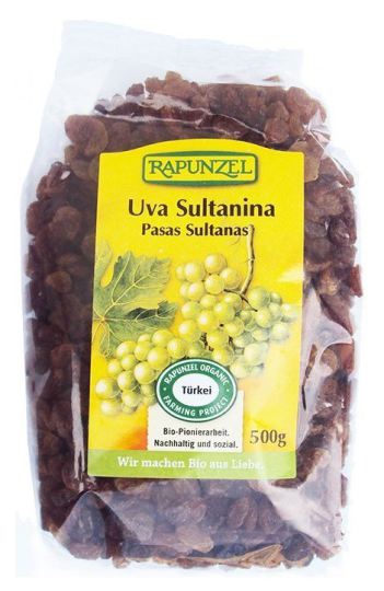 Organic Sultanas Raisins 500 gr Organic Sultanas Raisins 500 gr