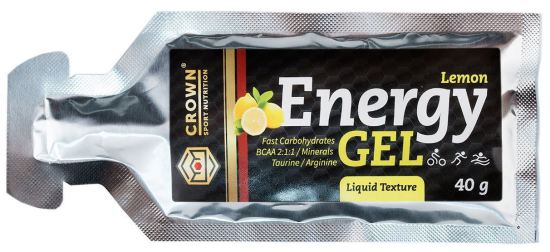 Crown Sport Nutrition Energy Gel Lemon 40 gr
