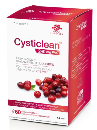 Cysticlean 240 mg 60 Capsule Cysticlean 240 mg 60 Capsule