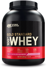 100% Whey Gold White Chocolate Late Raspberry 5 Lb