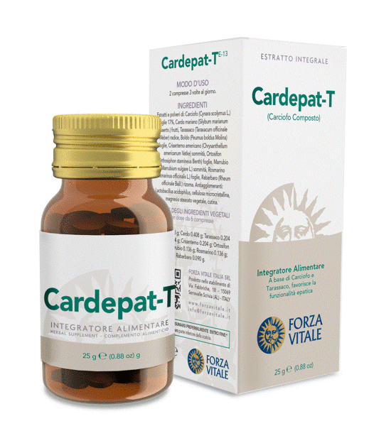Cardepat Compound Artichoke Hepatic Tablets 25 g Cardepat Compound Artichoke Hepatic Tablets 25 g