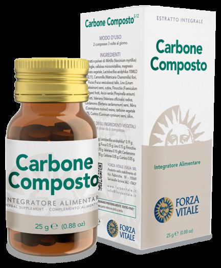 Compound Carbone Tablets 25 g Compound Carbone Tablets 25 g