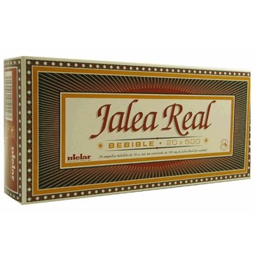 Royal Jelly 500mg. Mielar 20Amp. Royal Jelly 500mg. Mielar 20Amp.