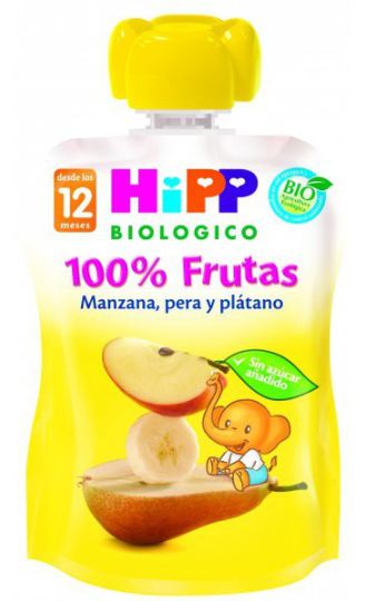 Apple, Pear and Banana sachet 90 gr Apple, Pear and Banana sachet 90 gr