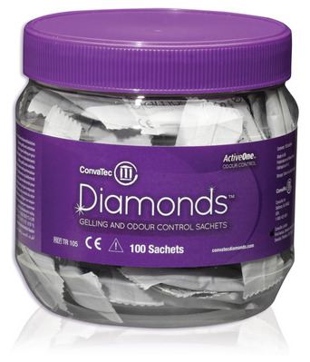 Diamonds Gel Scent Sachets 100 units Diamonds Gel Scent Sachets 100 units