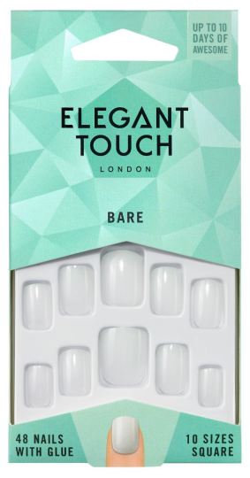 Bare Square False Nails 48 pcs