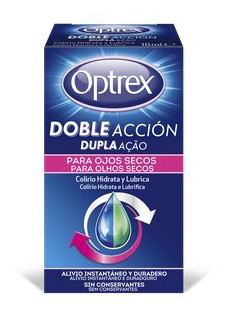 Optrex Double Action Drops for Dry eyes 10 ml multidose format